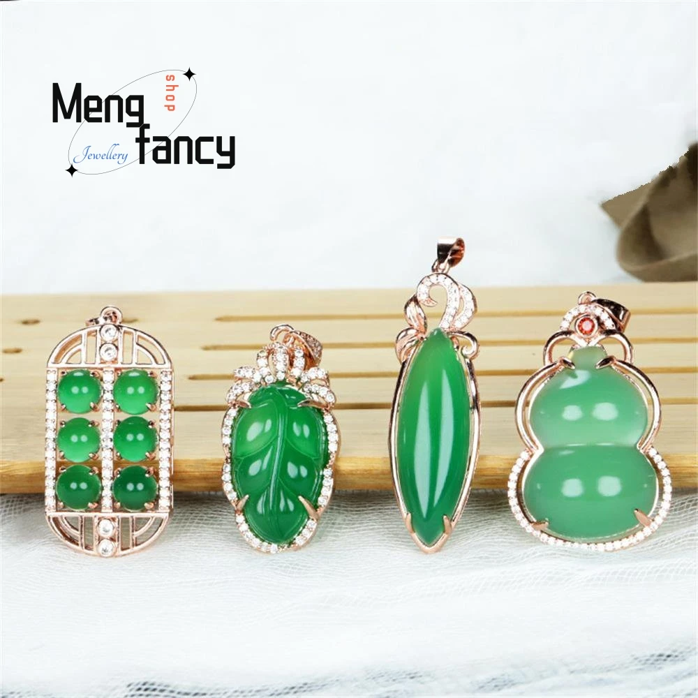 Natural Chalcedony Ruyi Abacus Inlaid 925 Silver Pendant Charms Fashion Amulet Jade Fine Jewelry Men Women Luxury Holiday Gifts
Natural Chalcedony Ruyi Abacus Inlaid 925 Silver Pendant Charms Fashion Amulet Jade Fine Jewelry Men Women Luxury Holiday Gifts