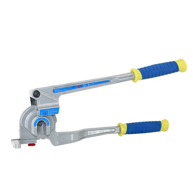 Three-in-One Blue Copper Brass Pipe Bender Air Conditioning Tubing Bent for 0°-180°
Three-in-One Blue Copper Brass Pipe Bender Air Conditioning Tubing Bent for 0°-180°