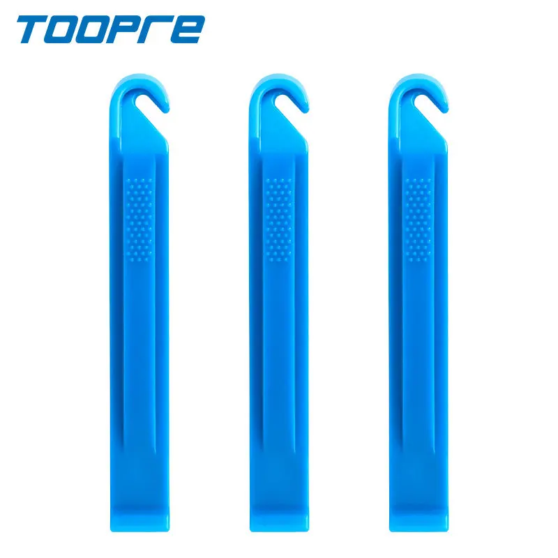 TOOPRE Bicycle Tire Levers TL-6.3 - ABS Resin, High Strength, Spoke Hook, Smooth Rounded Ends
TOOPRE Bicycle Tire Levers TL-6.3 - ABS Resin, High Strength, Spoke Hook, Smooth Rounded Ends