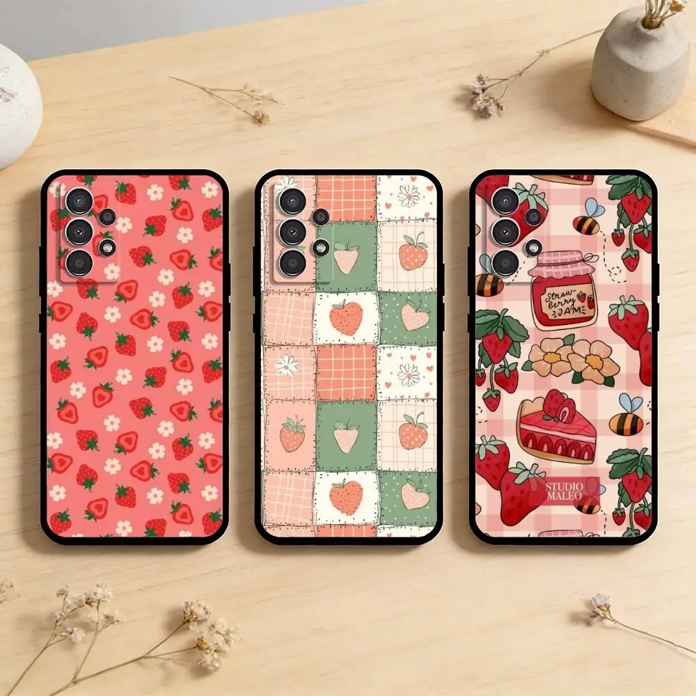 AAA Strawberry Phone Case For Samsung Galaxy A73,A72,A71,A70,A53,A52,A51,Others Soft Black Cover
AAA Strawberry Phone Case For Samsung Galaxy A73,A72,A71,A70,A53,A52,A51,Others Soft Black Cover