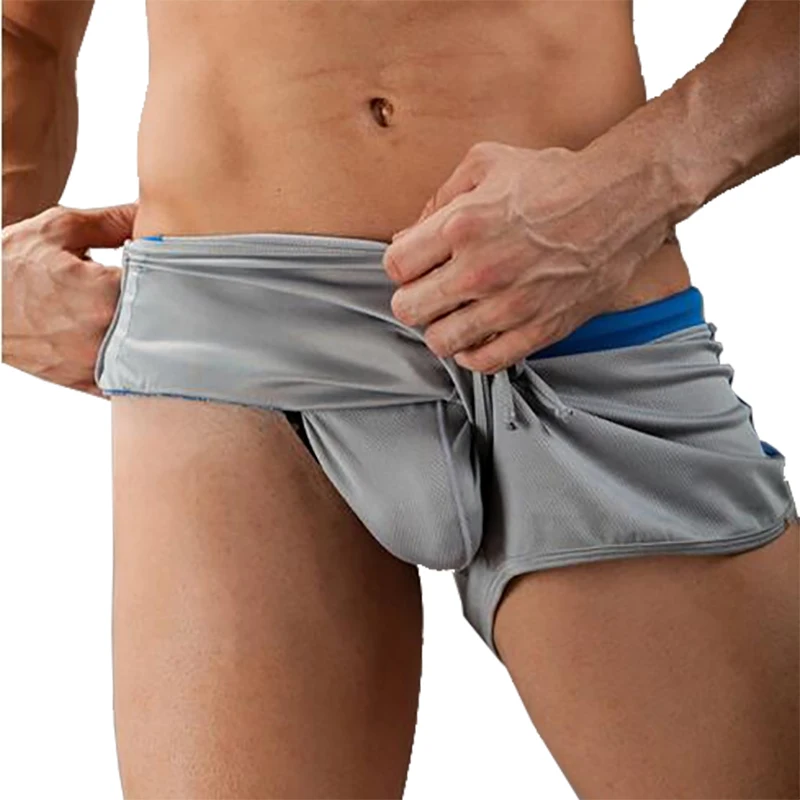 Sexy Mens Sport Running Shorts Polyester Quick Dry Convex Pouch Jogger Gym Fitness Sweatpants Male Breathable Jogging Trousers
Sexy Mens Sport Running Shorts Polyester Quick Dry Convex Pouch Jogger Gym Fitness Sweatpants Male Breathable Jogging Trousers