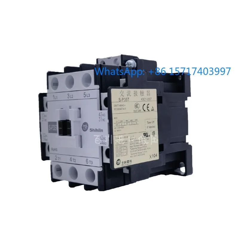 Original and genuine, Shihlin AC contactor S-P35T 24V110V220V380V SP35T
Original and genuine, Shihlin AC contactor S-P35T 24V110V220V380V SP35T
