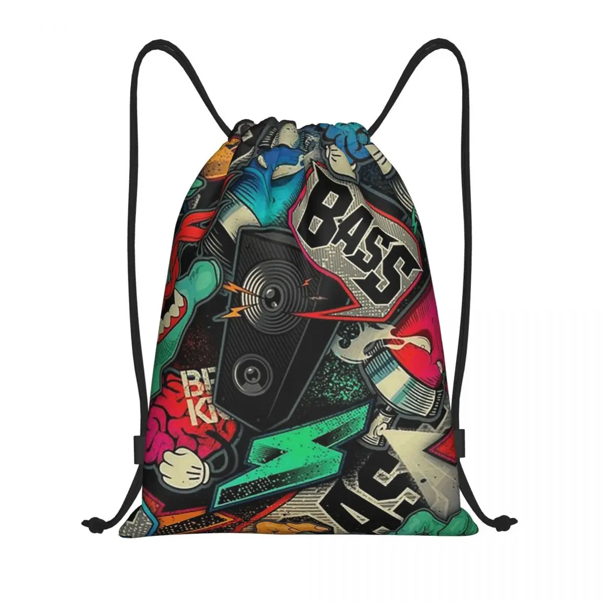 Urban Pattern Hip Hop Graffiti Street Art Backpacks Multi-function Drawstring Bags Sports Bag Book Bags for Man Woman School
Urban Pattern Hip Hop Graffiti Street Art Backpacks Multi-function Drawstring Bags Sports Bag Book Bags for Man Woman School