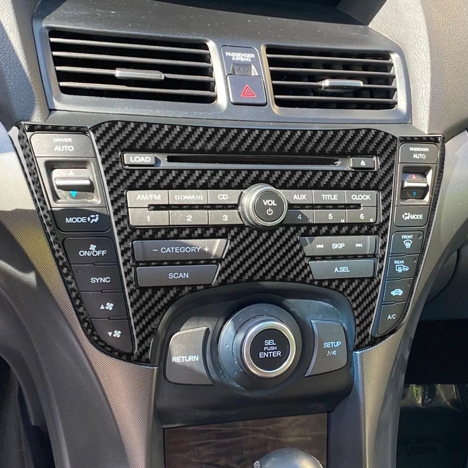 For Acura TL 2009-2014 Carbon Fiber Central Console Radio CD AC Air Conditioning Panel Cover Decorative Car Accessories Sticker
For Acura TL 2009-2014 Carbon Fiber Central Console Radio CD AC Air Conditioning Panel Cover Decorative Car Accessories Sticker