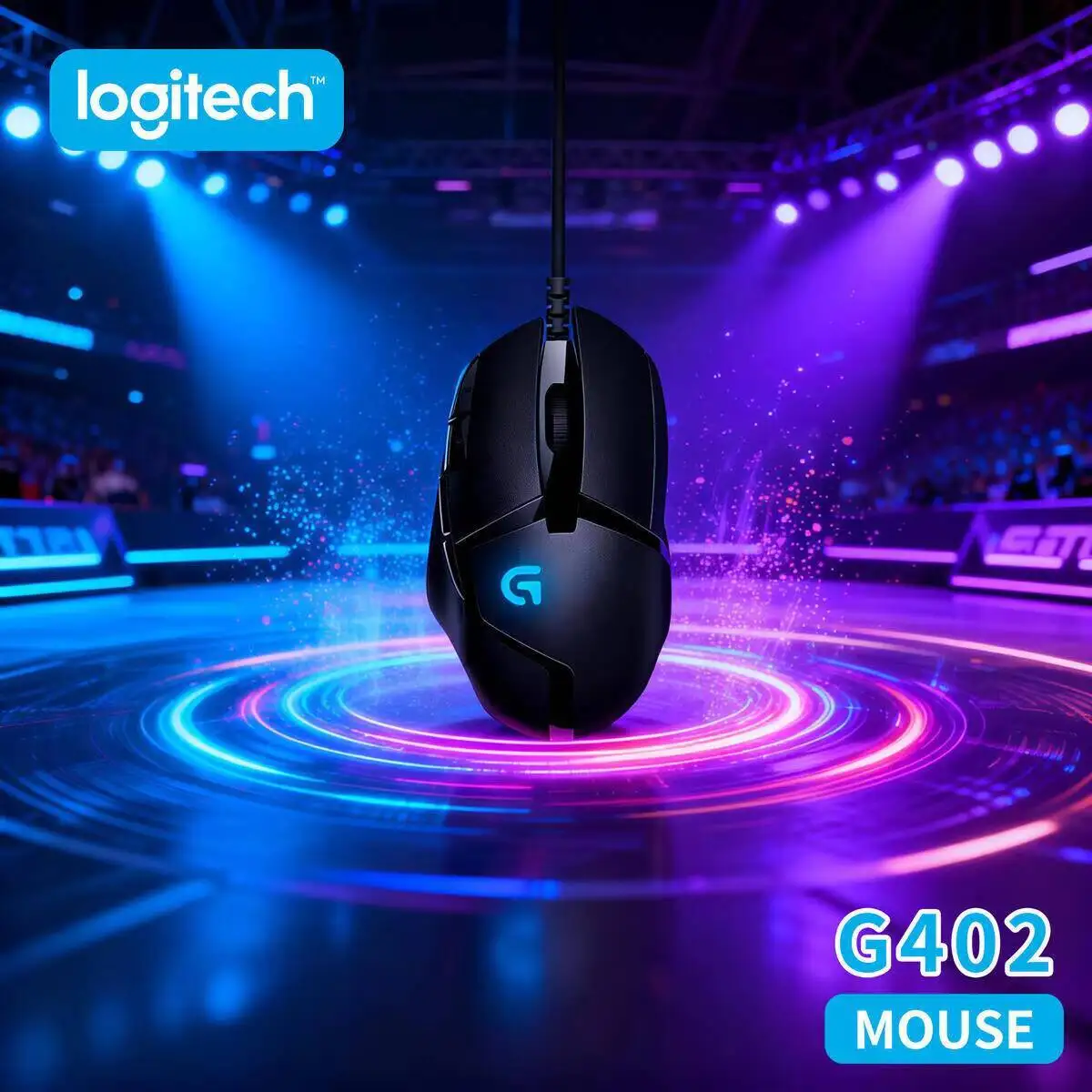 Высокоточная мышь Logitech G402, 4000 DPI, с изменением DPI на ходу, отклик 1 мс, противоскользящая, для соревновательной игры
Высокоточная мышь Logitech G402, 4000 DPI, с изменением DPI на ходу, отклик 1 мс, противоскользящая, для соревновательной игры