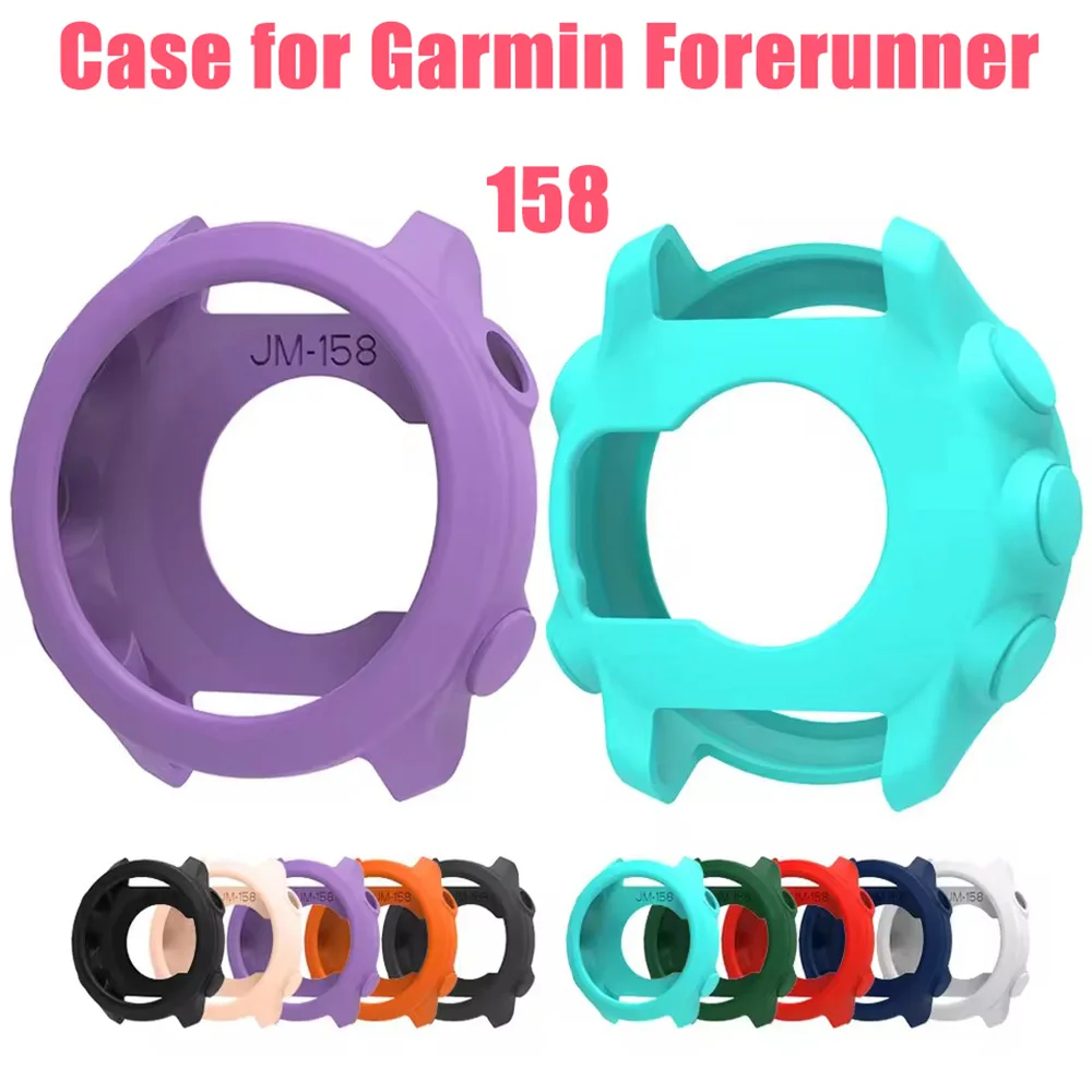 Silicone Case Cover for Garmin Forerunner 158 Smart Watch Strap Clear Soft Bumper Protector Shell Accessoies
Silicone Case Cover for Garmin Forerunner 158 Smart Watch Strap Clear Soft Bumper Protector Shell Accessoies