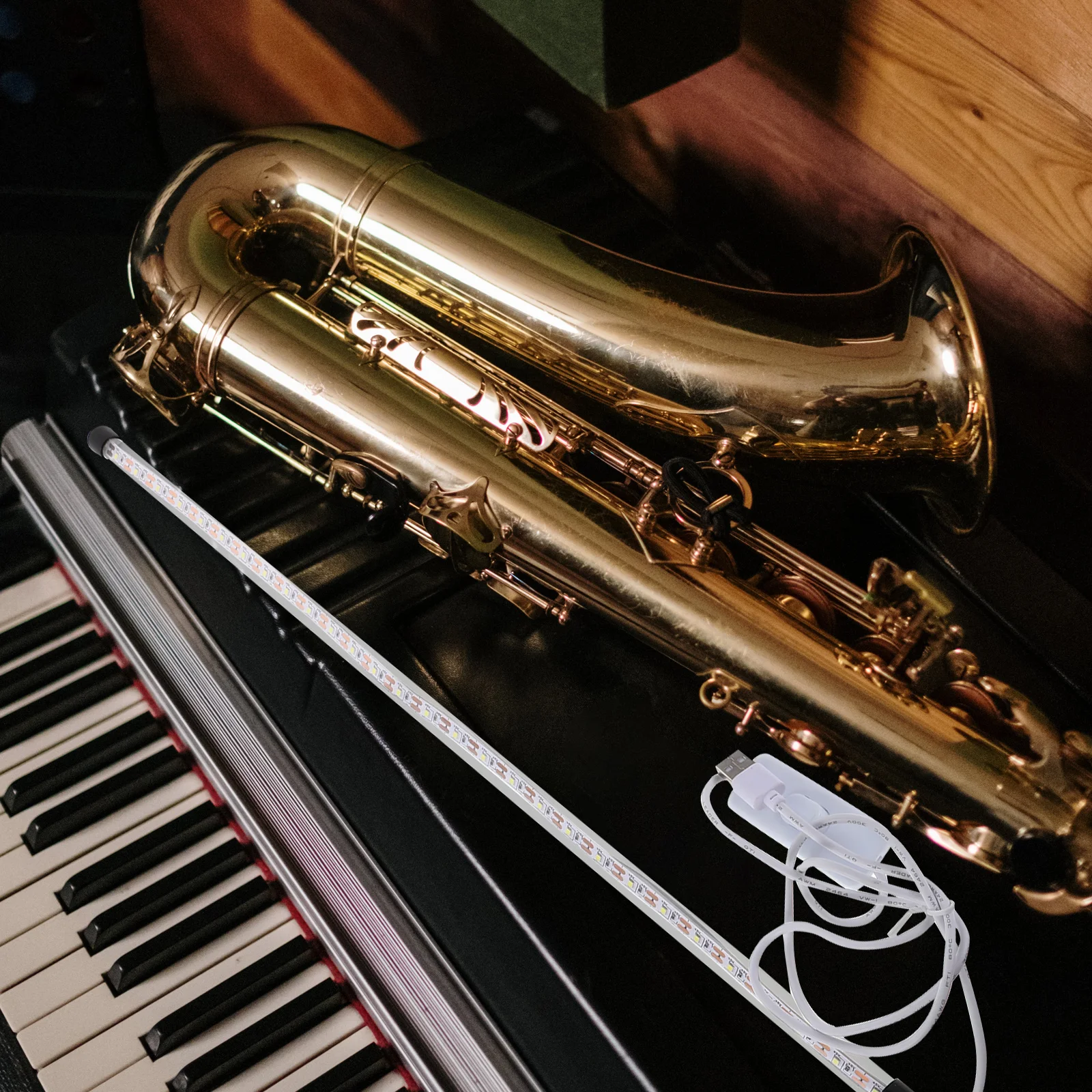 High Brightness 50Cm Led Leak For Woodwind Instruments Flexible Strip Saxophone Flute Clarinet Repair Tool Portable Detection
High Brightness 50Cm Led Leak For Woodwind Instruments Flexible Strip Saxophone Flute Clarinet Repair Tool Portable Detection