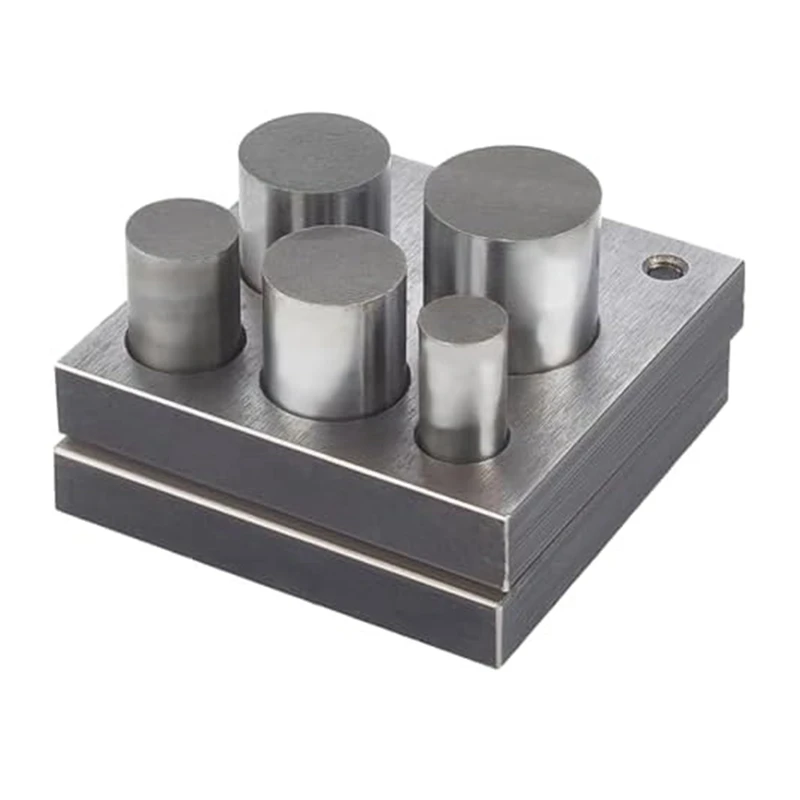 5 Piece Disc Cutter Jewelry Tools Kit With 5 Round Punch Sizes 1/2In 5/8In 3/4In 7/8In 1In Jewelry Making Metal
5 Piece Disc Cutter Jewelry Tools Kit With 5 Round Punch Sizes 1/2In 5/8In 3/4In 7/8In 1In Jewelry Making Metal