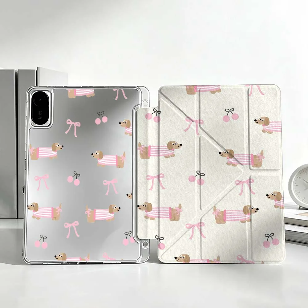 with Cherry Bow Cute Dog For Xiaomi Mi Pad 8 7 6 5 Pro Redmi Pad SE 2 Poco Pad Foldable 3Y Tablet Case Soft
with Cherry Bow Cute Dog For Xiaomi Mi Pad 8 7 6 5 Pro Redmi Pad SE 2 Poco Pad Foldable 3Y Tablet Case Soft