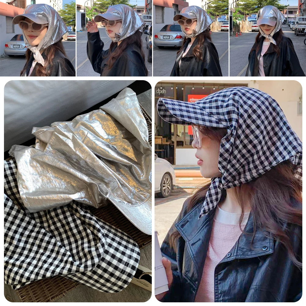 French Retro Headscarf Hat Quick Drying UV Protection Peaked Cap Sweet Loli Adjustable Sun Hat for Women Spring and Summer
French Retro Headscarf Hat Quick Drying UV Protection Peaked Cap Sweet Loli Adjustable Sun Hat for Women Spring and Summer