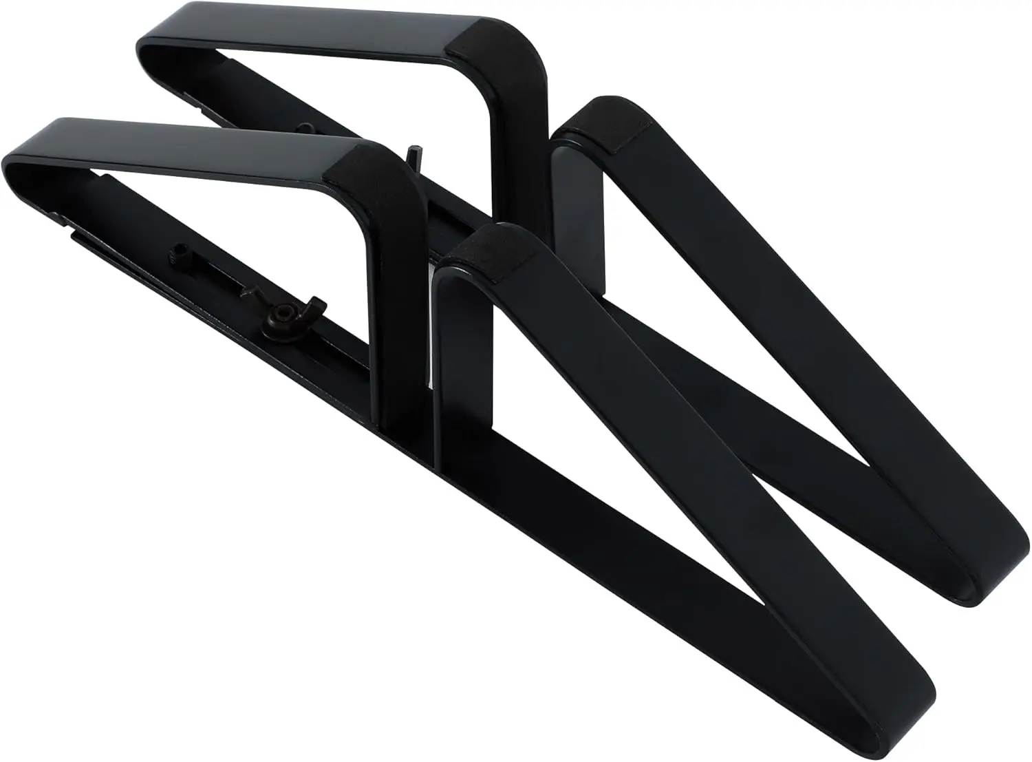 Pet Gate Support Feet Set of 2, Adjustable for Extra Wide Foldable Dog Gates, Easy Install, Black
Pet Gate Support Feet Set of 2, Adjustable for Extra Wide Foldable Dog Gates, Easy Install, Black