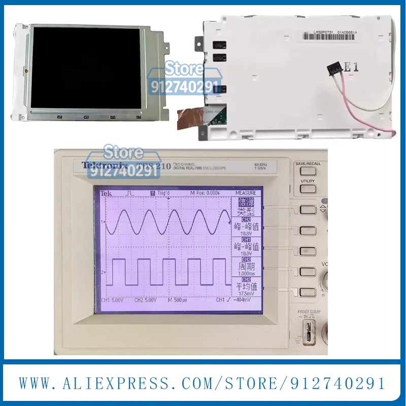 Original 5.7'' Inch LCD For Tektronix Oscilloscope TDK TDS TDS210 TDS220 TDS224 TDS1012 LM32P073 LCD Display Screen Panel
Original 5.7'' Inch LCD For Tektronix Oscilloscope TDK TDS TDS210 TDS220 TDS224 TDS1012 LM32P073 LCD Display Screen Panel
