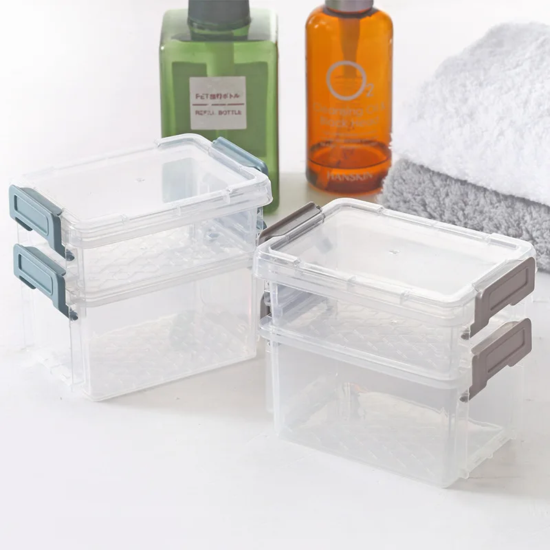 3PCS Mini Stackable Storage Box Plastic Clear Desktop Container Drawer Organizer Table Jewelry Box Home Makeup Organizer Box
3PCS Mini Stackable Storage Box Plastic Clear Desktop Container Drawer Organizer Table Jewelry Box Home Makeup Organizer Box