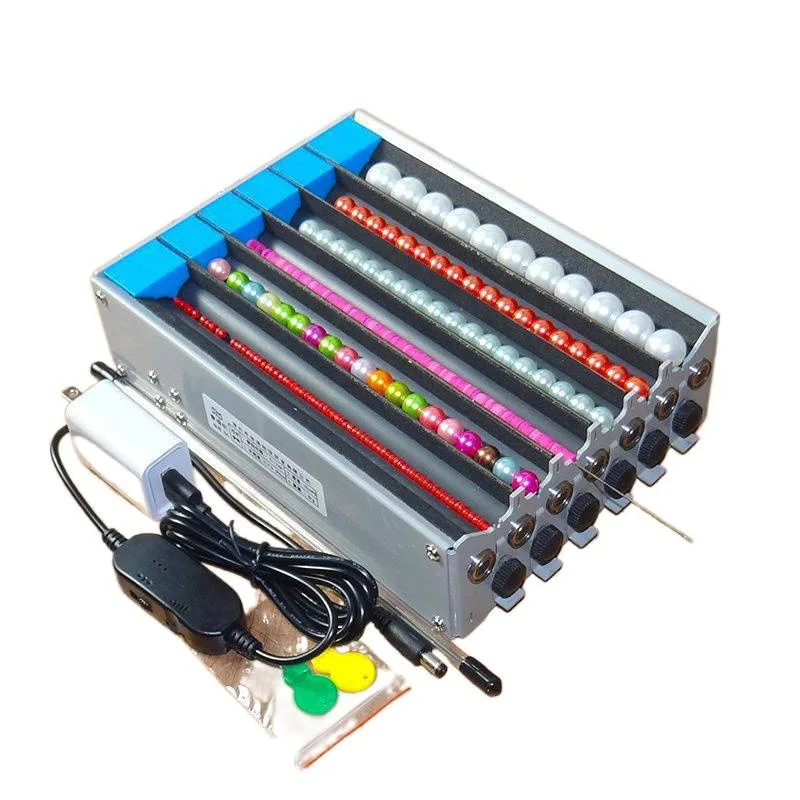 Rice Bead Threading Machine. Single and Double Multi-channel Electric Beading Artifact, Automatic Needle Alignment
Rice Bead Threading Machine. Single and Double Multi-channel Electric Beading Artifact, Automatic Needle Alignment