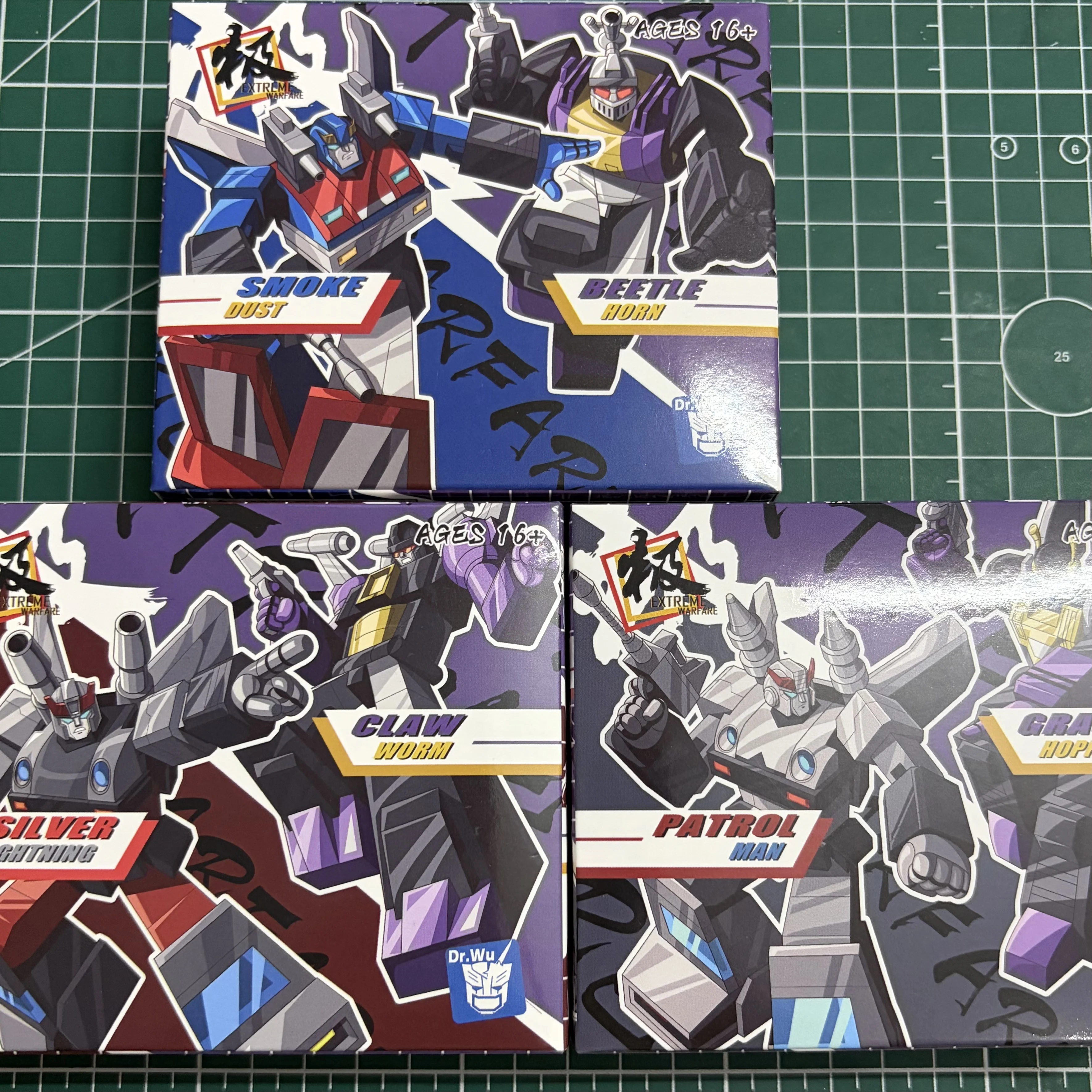 Фигурка Dr.Wu Transformatio DW E-43 a E48 Patrolman Crasshopper Argento Fulmine Artiglio Verme Fumo Polvere Scarabeo Cor
Фигурка Dr.Wu Transformatio DW E-43 a E48 Patrolman Crasshopper Argento Fulmine Artiglio Verme Fumo Polvere Scarabeo Cor