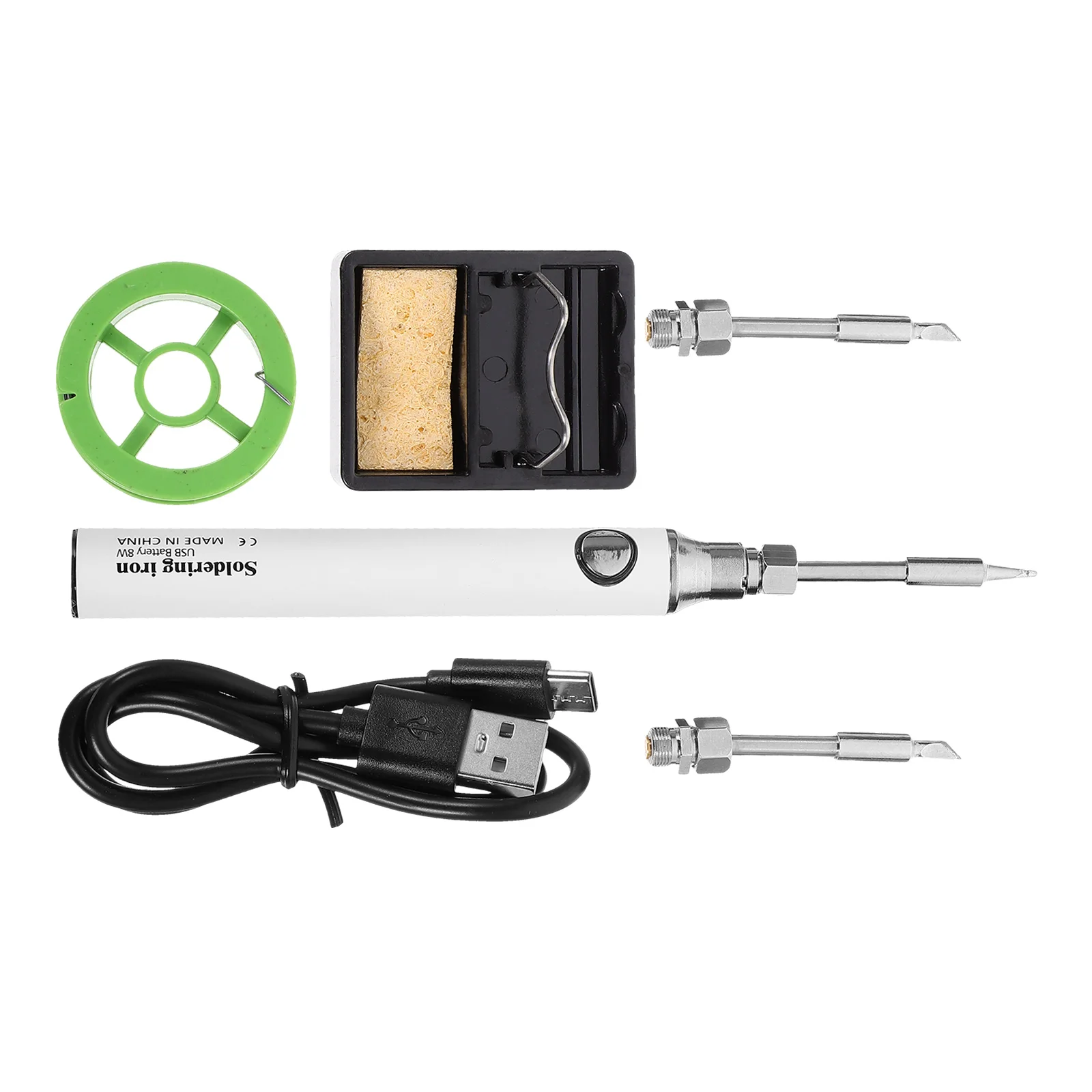 1 set Mini Soldering Iron 5V USB Electric Tool Portable Cordless Welding Kit Black Handheld Low Voltage Pen With
1 set Mini Soldering Iron 5V USB Electric Tool Portable Cordless Welding Kit Black Handheld Low Voltage Pen With