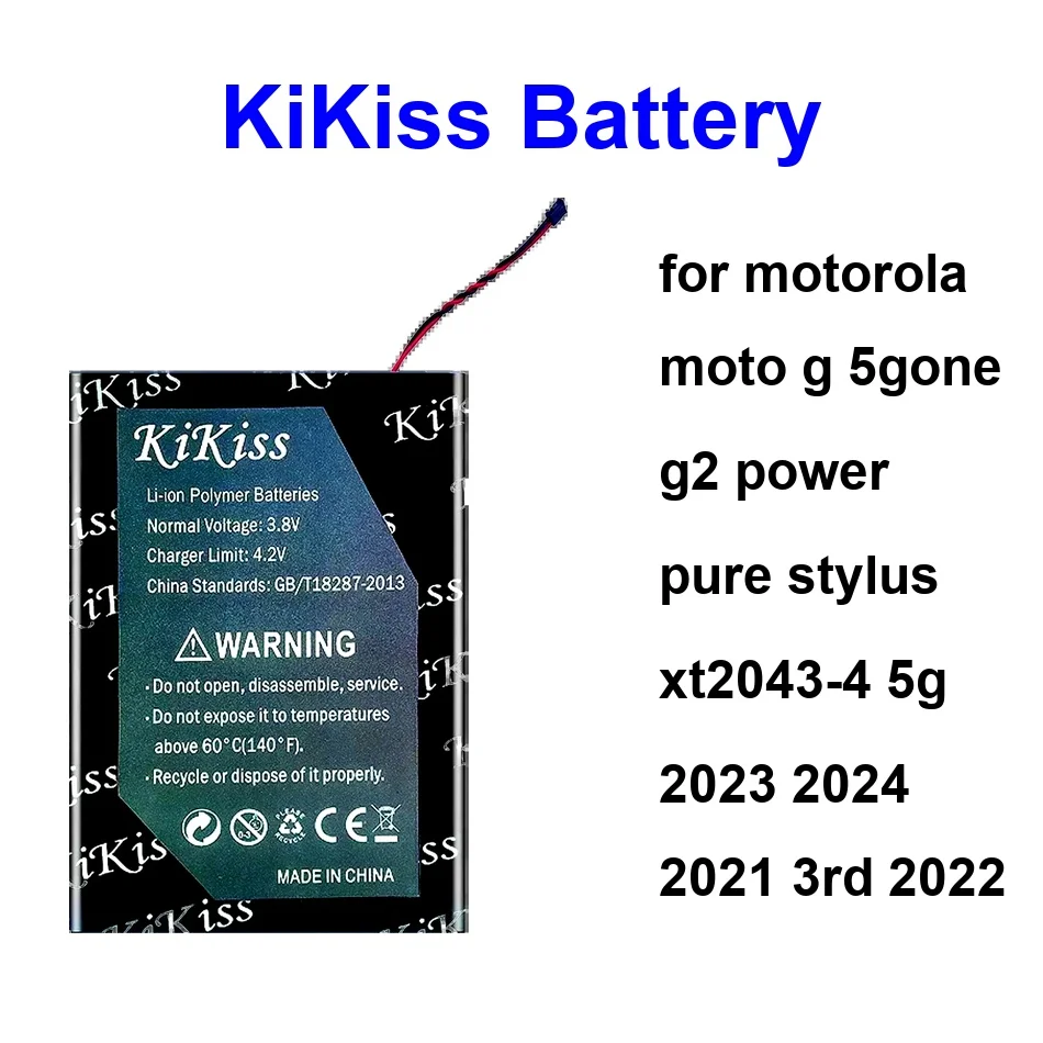 PG50 NT40 ED30 For Motorola Moto G 5GONE G2 Power Pure Stylus XT2043-4 5G 2023 2024 2021 3RD 2022 Battery 3100-5600Mah
PG50 NT40 ED30 For Motorola Moto G 5GONE G2 Power Pure Stylus XT2043-4 5G 2023 2024 2021 3RD 2022 Battery 3100-5600Mah