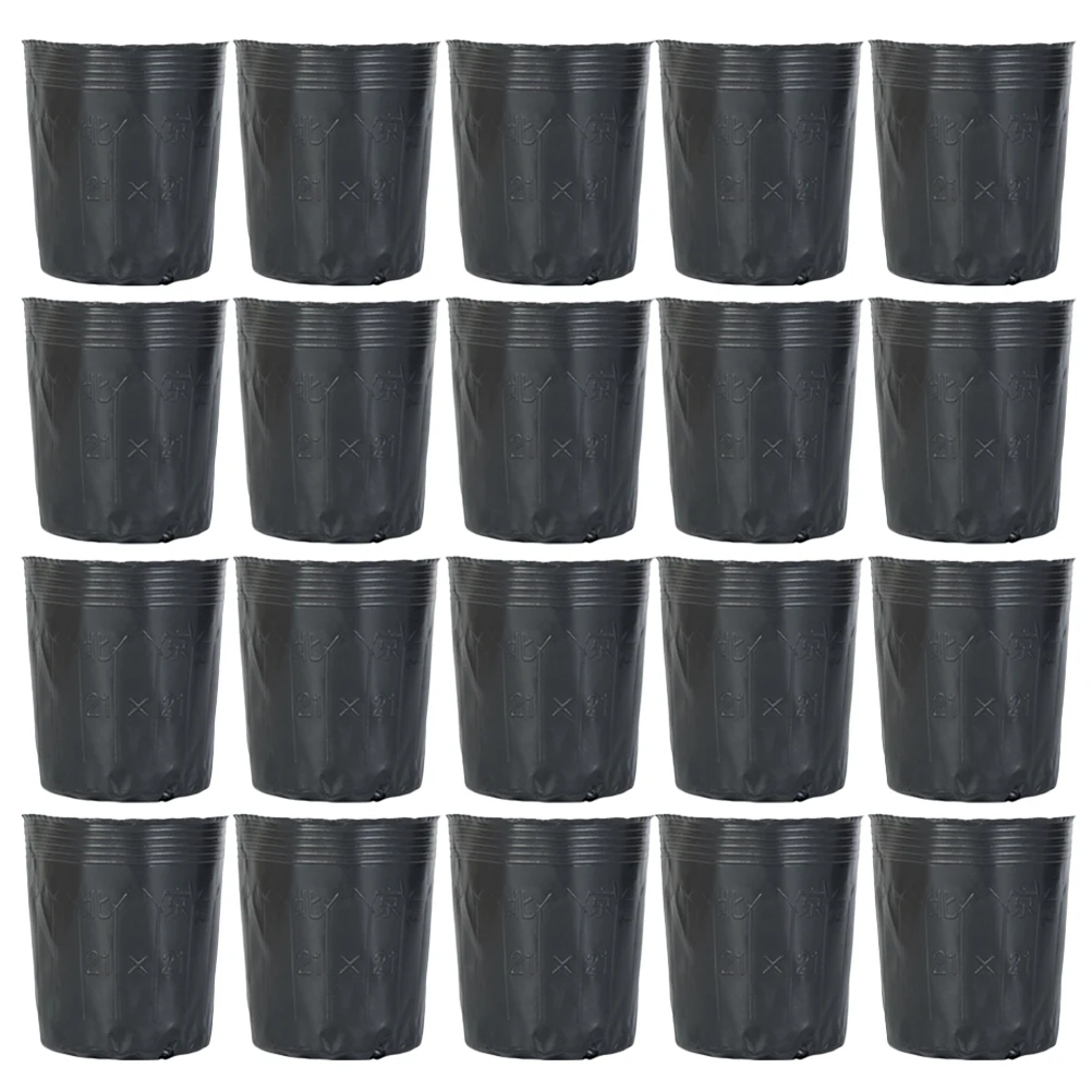 300Pcs Nutrition Bowl 15x15cm Plastic Seedling Pots Reusable Garden Plant Starter Containers with Drainage Holes for Indoor
300Pcs Nutrition Bowl 15x15cm Plastic Seedling Pots Reusable Garden Plant Starter Containers with Drainage Holes for Indoor
