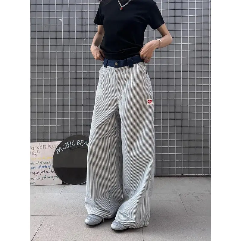 Мужские американские ретро-брюки с высокой талией, прямые, свободные, широкие, расклешенные, модные повседневные брюки для молодежи
Мужские американские ретро-брюки с высокой талией, прямые, свободные, широкие, расклешенные, модные повседневные брюки для молодежи