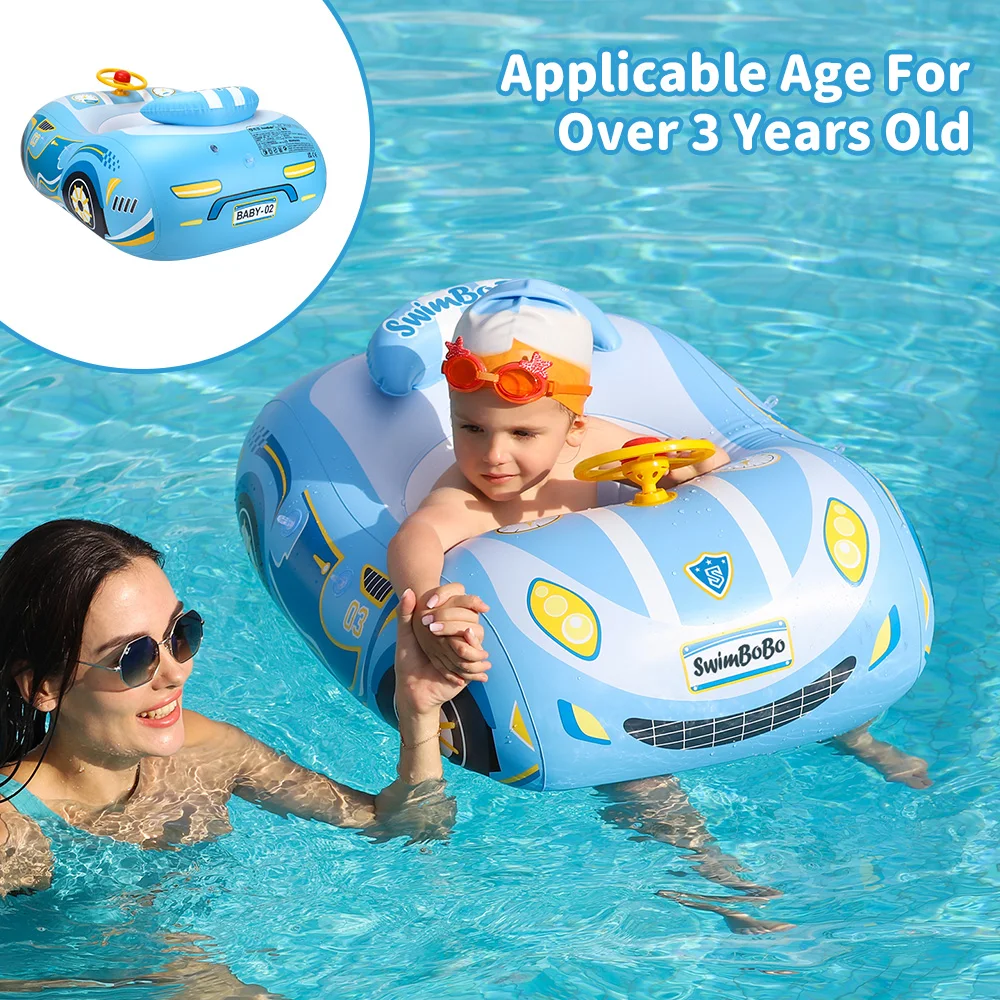 Swimbobo Car Kids Swimming Seat Float Ring Inflatable Infant Floating For Summer Kids Swim Boat Circle Toddler Bathing Water Toy
Swimbobo Car Kids Swimming Seat Float Ring Inflatable Infant Floating For Summer Kids Swim Boat Circle Toddler Bathing Water Toy