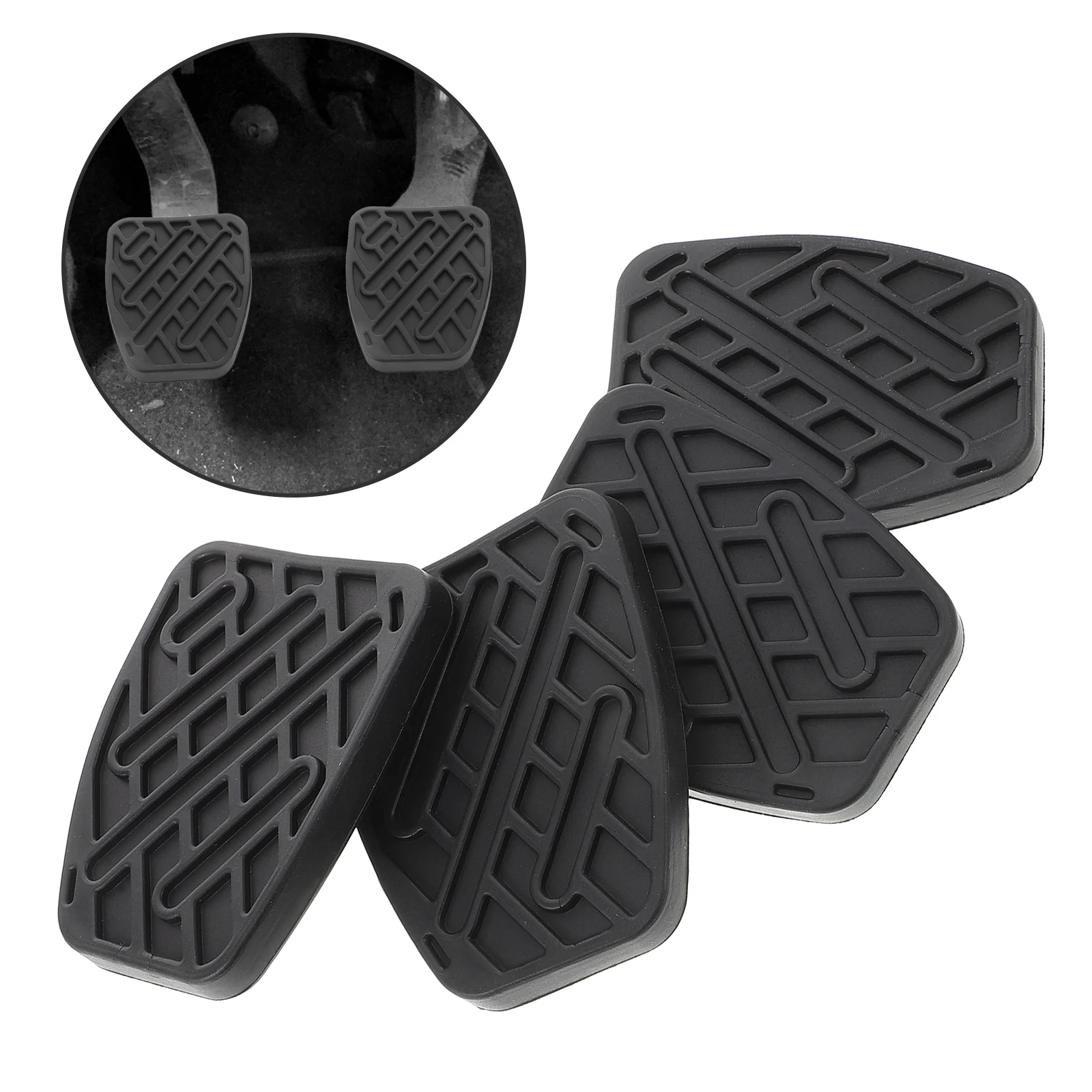 Auto Clutch Pedal Accessory Cover Components Black Rubber Brake Pad Replacement
Auto Clutch Pedal Accessory Cover Components Black Rubber Brake Pad Replacement