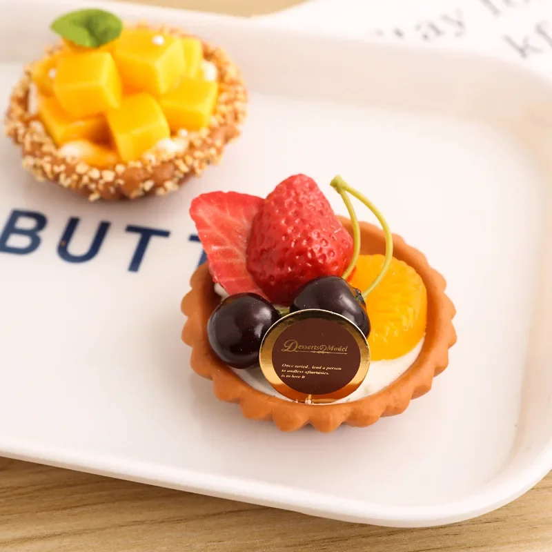 Fake Cake Tart Fruit Cake Model Artificial Foods Dessert Simulation Scale Food Window Ornaments Home Decor Decoration
Fake Cake Tart Fruit Cake Model Artificial Foods Dessert Simulation Scale Food Window Ornaments Home Decor Decoration