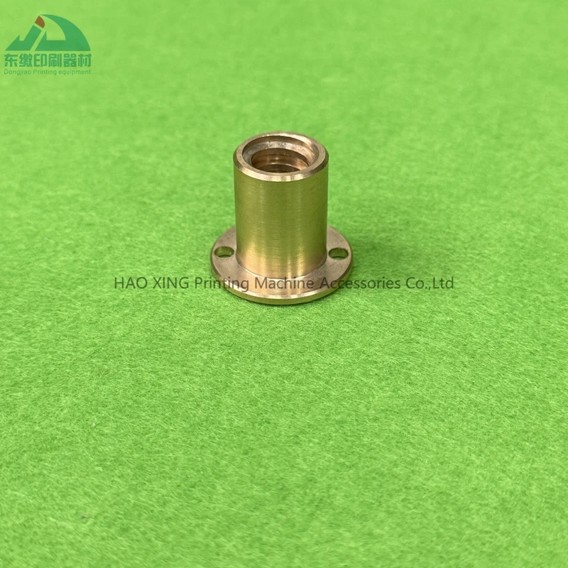 Запасные части для оборудования офсетной печати. Медная втулка захвата для печатного оборудования KBA. Запасные части. Втулки захвата. Латунная гайка.
Запасные части для оборудования офсетной печати. Медная втулка захвата для печатного оборудования KBA. Запасные части. Втулки захвата. Латунная гайка.