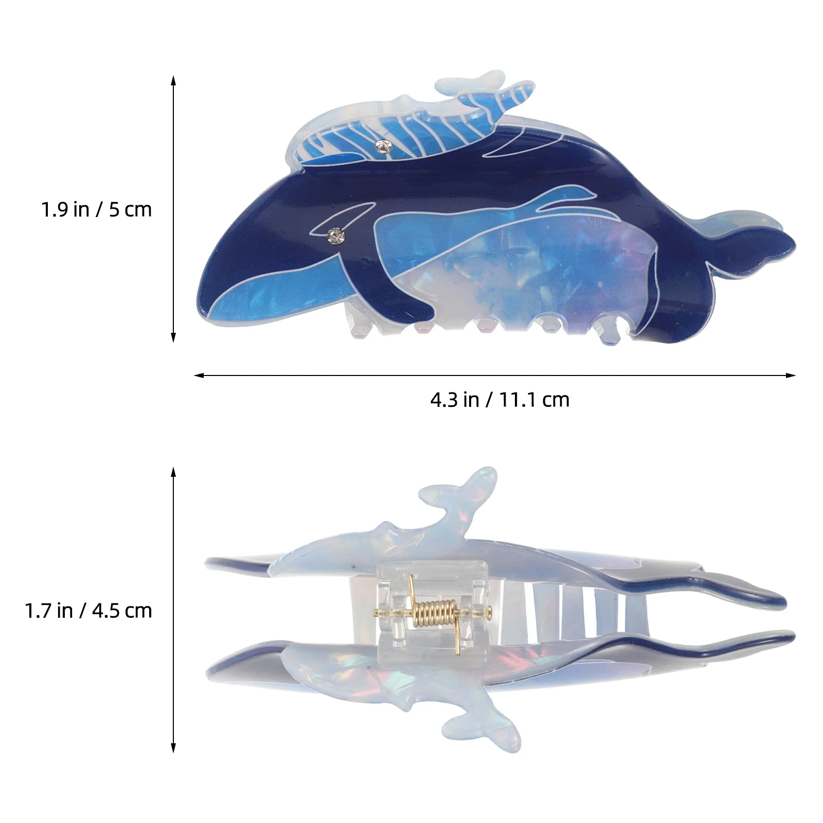 Стильная заколка для волос с китовым когтем, акриловая заколка для челюсти, подходит для тонких густых волос, заколки для когтей на день рождения, свадьбу, Рождество
Стильная заколка для волос с китовым когтем, акриловая заколка для челюсти, подходит для тонких густых волос, заколки для когтей на день рождения, свадьбу, Рождество