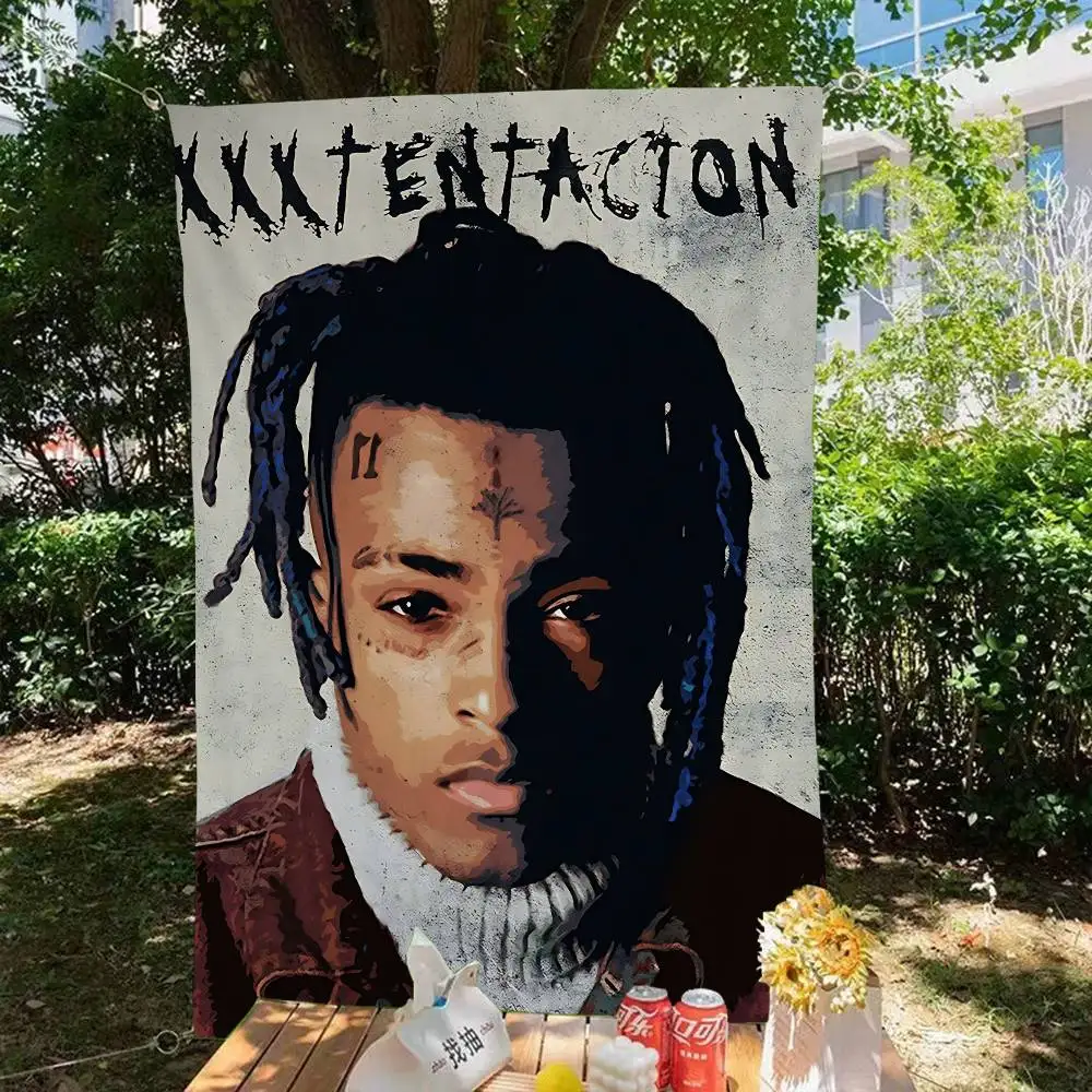 X-XXXTentacions Retro Flags Multiple Choice Living Studio Booth Interior Decoration Banner
X-XXXTentacions Retro Flags Multiple Choice Living Studio Booth Interior Decoration Banner