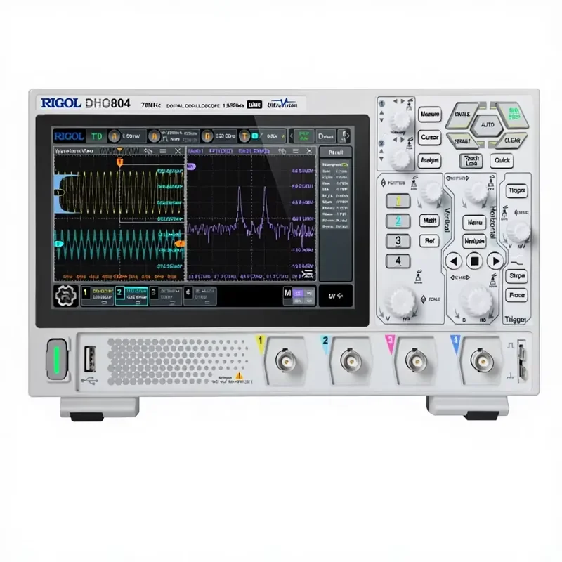 DHO804 Next-Generation Feature-Rich High-Speed Digital Oscilloscope for Detailed Signal Observation and Evaluation
DHO804 Next-Generation Feature-Rich High-Speed Digital Oscilloscope for Detailed Signal Observation and Evaluation