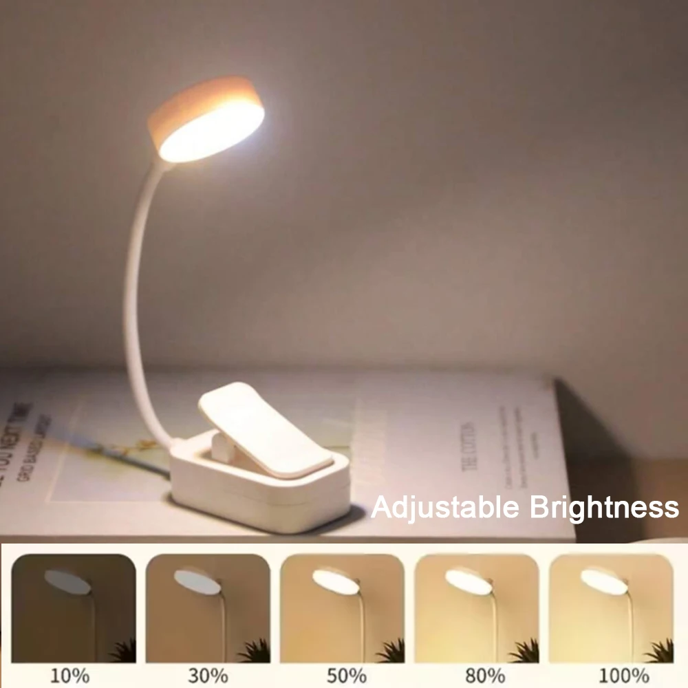 Runtow LED Clip On Book Light Portable Reading Light Battery Powered 3 Color Eye Protection Stepless Dimmable Mini Desk Lamp
Runtow LED Clip On Book Light Portable Reading Light Battery Powered 3 Color Eye Protection Stepless Dimmable Mini Desk Lamp