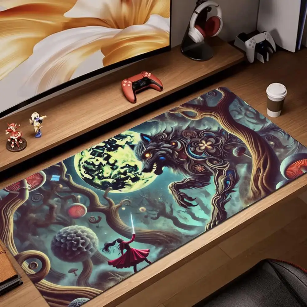 PC anime art rendered mouse pad desk mat gaming mats pc accessories expansion pads rubber anti-slip Suitable for work and games
PC anime art rendered mouse pad desk mat gaming mats pc accessories expansion pads rubber anti-slip Suitable for work and games