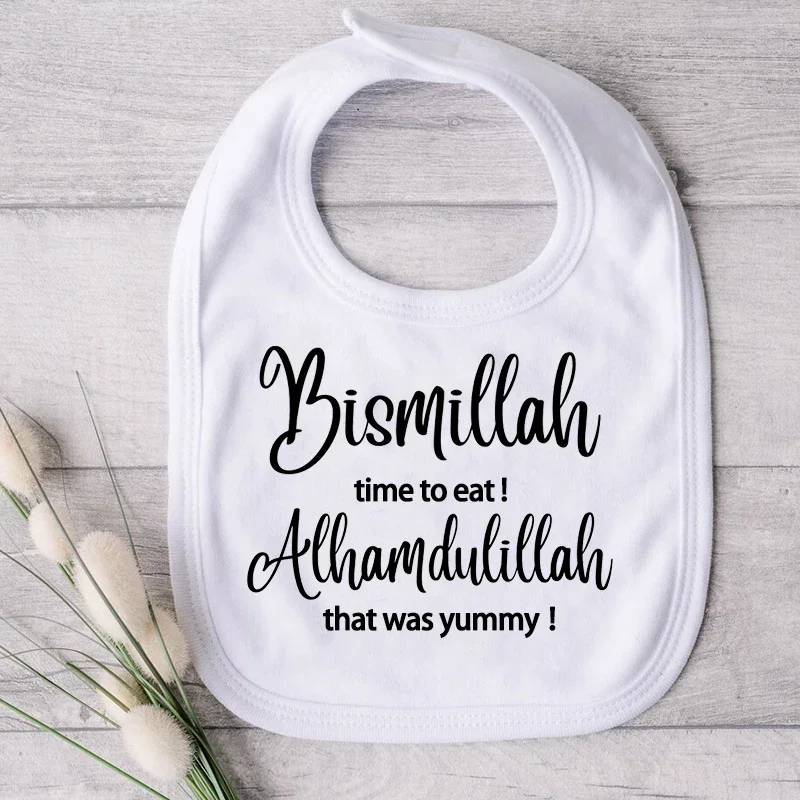 Bismillah Alhamdullilah bib 2023 Eid Mubarak Muslim Islamic Ramadan Kareem Holiday Girl boy Suhoor Iftar dinner decoration gift
Bismillah Alhamdullilah bib 2023 Eid Mubarak Muslim Islamic Ramadan Kareem Holiday Girl boy Suhoor Iftar dinner decoration gift