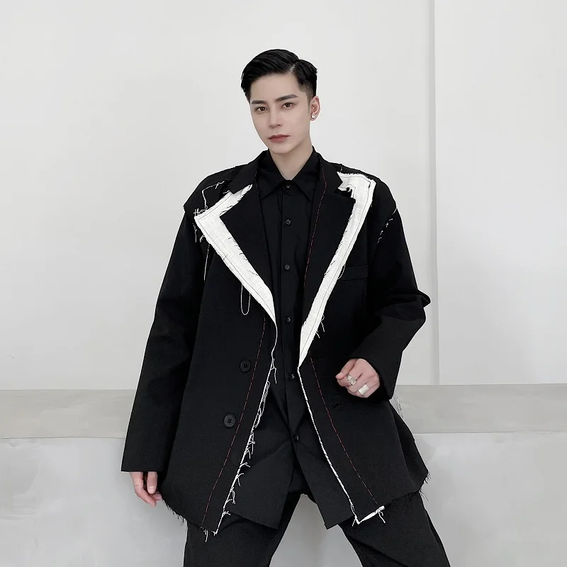 Spring Autumn New Men's Trend Suit Coat 2023 High Quality Design Oversized Jacket Niche Chic Double Breasted Clothes V58
Spring Autumn New Men's Trend Suit Coat 2023 High Quality Design Oversized Jacket Niche Chic Double Breasted Clothes V58