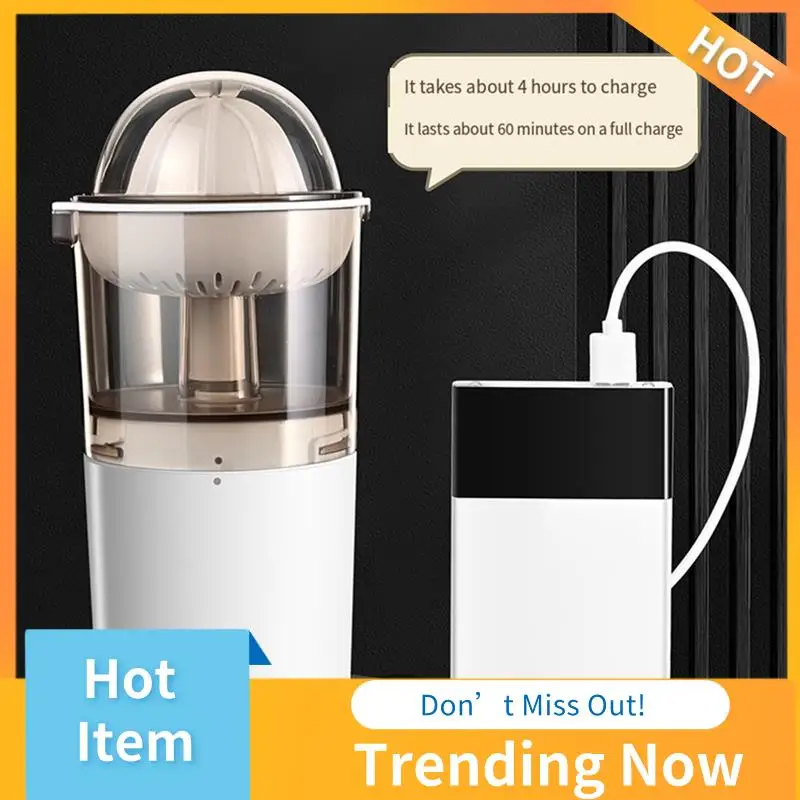 ABNL Electric Fruit Juicer USB Portable Citrus Orange Squeezer Automatic Rotation Press Anti-Slip Reamer For Lemon
ABNL Electric Fruit Juicer USB Portable Citrus Orange Squeezer Automatic Rotation Press Anti-Slip Reamer For Lemon