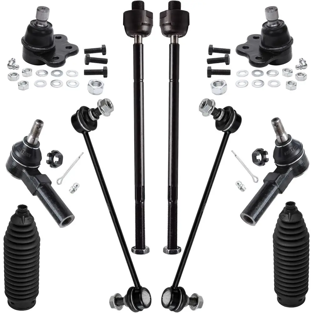 10pc Suspension Kit for Saturn L100 L200 L300 LS LS1 LS2 LW1 LW2 LW200 LW300, Sway Bar End Links, Lower Ball Joints, Tie Rods, a
10pc Suspension Kit for Saturn L100 L200 L300 LS LS1 LS2 LW1 LW2 LW200 LW300, Sway Bar End Links, Lower Ball Joints, Tie Rods, a