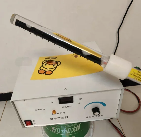 IML en molde etiquetado equipo de carga estatica 20kv 80kv generador de alto voltaje estatico con barra de carga 
IML en molde etiquetado equipo de carga estatica 20kv 80kv generador de alto voltaje estatico con barra de carga