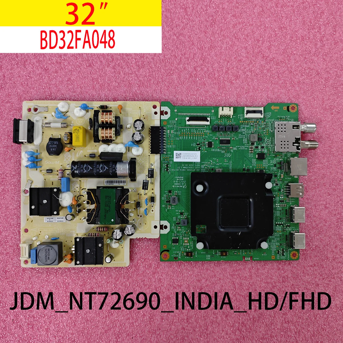 BD32F048 Power Board FOR Samsung UA32H4500FUXXL Motherboard JDM_NT72690_INDIA_HD/FHD
BD32F048 Power Board FOR Samsung UA32H4500FUXXL Motherboard JDM_NT72690_INDIA_HD/FHD