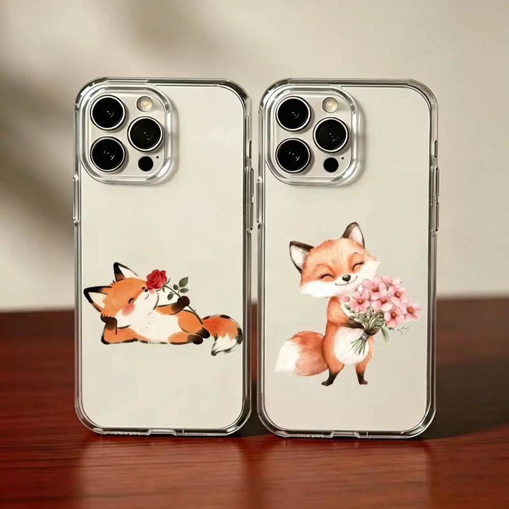 Cute A-Animal Fox Phone Case For iPhone 17 16 15 14 13 12 11 Mini Pro Max Plus Transparent Cover
Cute A-Animal Fox Phone Case For iPhone 17 16 15 14 13 12 11 Mini Pro Max Plus Transparent Cover