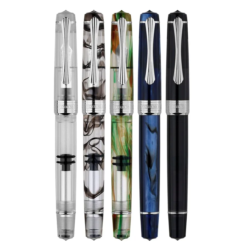 Lovely PENBBS 556 Piston Fountain Pen Blade/Round Nib Ink-absorbing Large Capacity Transparent Acrylic Business Writing Gift Pen
Lovely PENBBS 556 Piston Fountain Pen Blade/Round Nib Ink-absorbing Large Capacity Transparent Acrylic Business Writing Gift Pen