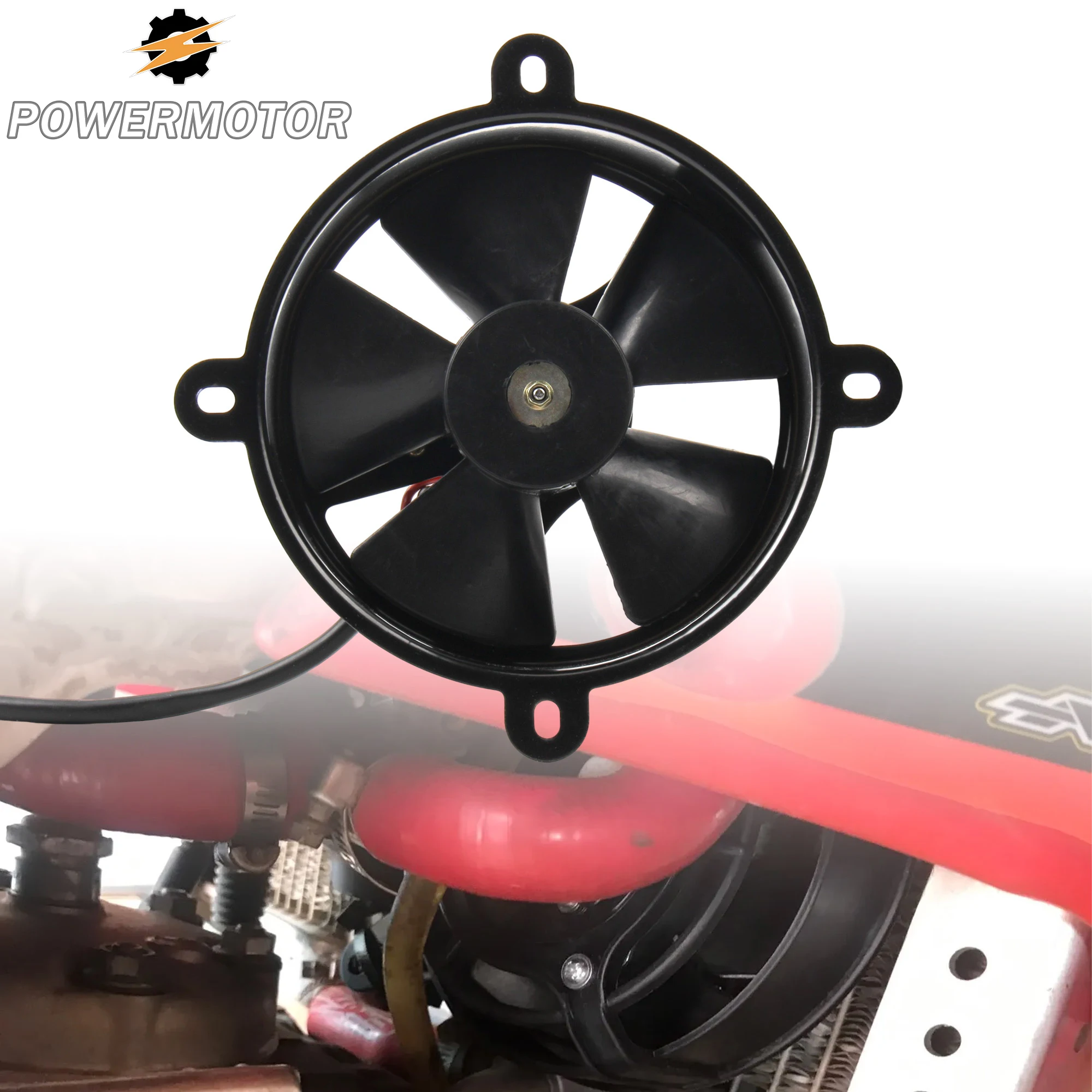 Universal 6" Inch Motorcycle Radiator Cooling Fan Radiator Cooling Fan for Honda KTM Yamaha 150-200cc Quad DirtBike ATV Parts
Universal 6" Inch Motorcycle Radiator Cooling Fan Radiator Cooling Fan for Honda KTM Yamaha 150-200cc Quad DirtBike ATV Parts