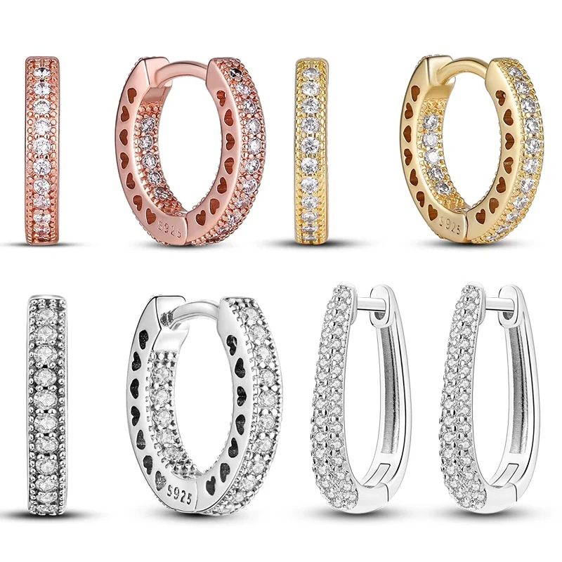 Гипоаллергенные ювелирные изделия из стерлингового серебра 925, сверкающие красочные серьги-кольца, украшенные цирконом, элегантный роскошный стиль, женские
Гипоаллергенные ювелирные изделия из стерлингового серебра 925, сверкающие красочные серьги-кольца, украшенные цирконом, элегантный роскошный стиль, женские