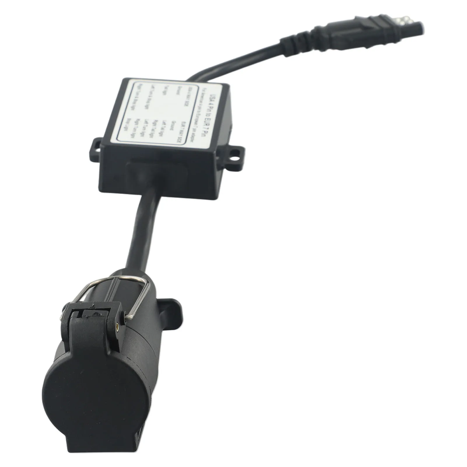 High Quality Light Converter Trailer Connectors 4-pin To 7-pin Black Separate Brake Light Tail Light Parts Plug And Play
High Quality Light Converter Trailer Connectors 4-pin To 7-pin Black Separate Brake Light Tail Light Parts Plug And Play