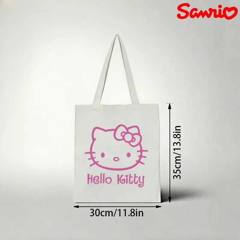 1pc Kawaii Hello Kitty with "Hello Kitty" Text Print Canvas Tote Bag, Large Capacity Daily Shopping & School Shoulder Bag
1pc Kawaii Hello Kitty with "Hello Kitty" Text Print Canvas Tote Bag, Large Capacity Daily Shopping & School Shoulder Bag