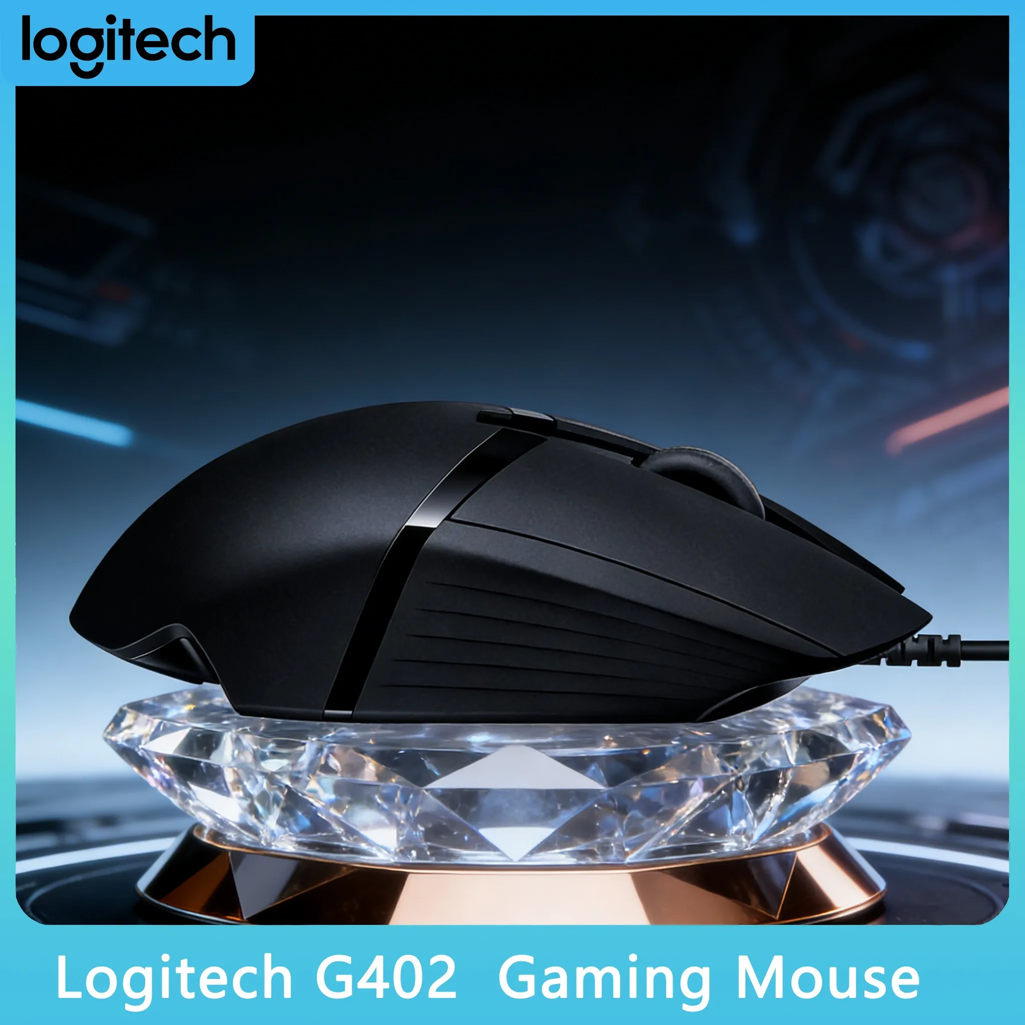 Игровая мышь Logitech G402, 8 программируемых кнопок, 4000 DPI, RGB-подсветка
Игровая мышь Logitech G402, 8 программируемых кнопок, 4000 DPI, RGB-подсветка