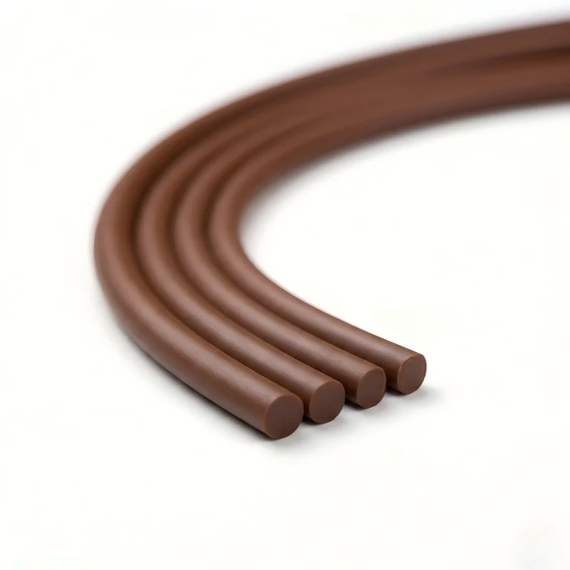 FKM 5M,1.5mm-8mm Fluorine rubber sealing strip, round solid rubber strip, heat-resistant, oil-resistant, UV-resistant
FKM 5M,1.5mm-8mm Fluorine rubber sealing strip, round solid rubber strip, heat-resistant, oil-resistant, UV-resistant