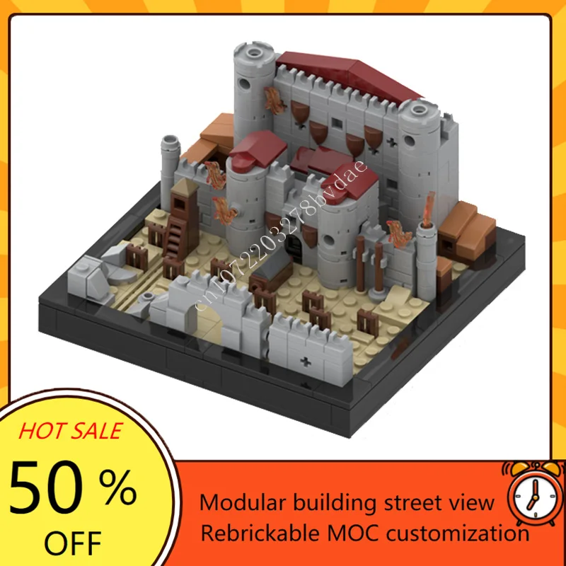 425PCS The Anarchy Castle Siege Modular MOC Creative street view Model Building Blocks Architecture DIY Assembly Model Toy Gifts
425PCS The Anarchy Castle Siege Modular MOC Creative street view Model Building Blocks Architecture DIY Assembly Model Toy Gifts