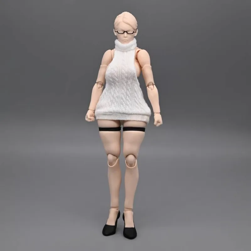 1/12 Scale Female Soldier Backless Sweater Dress Open Chest Long Sleeved T-shirt Top Sweater Clothes Model for 6" NT-04 Body
1/12 Scale Female Soldier Backless Sweater Dress Open Chest Long Sleeved T-shirt Top Sweater Clothes Model for 6" NT-04 Body