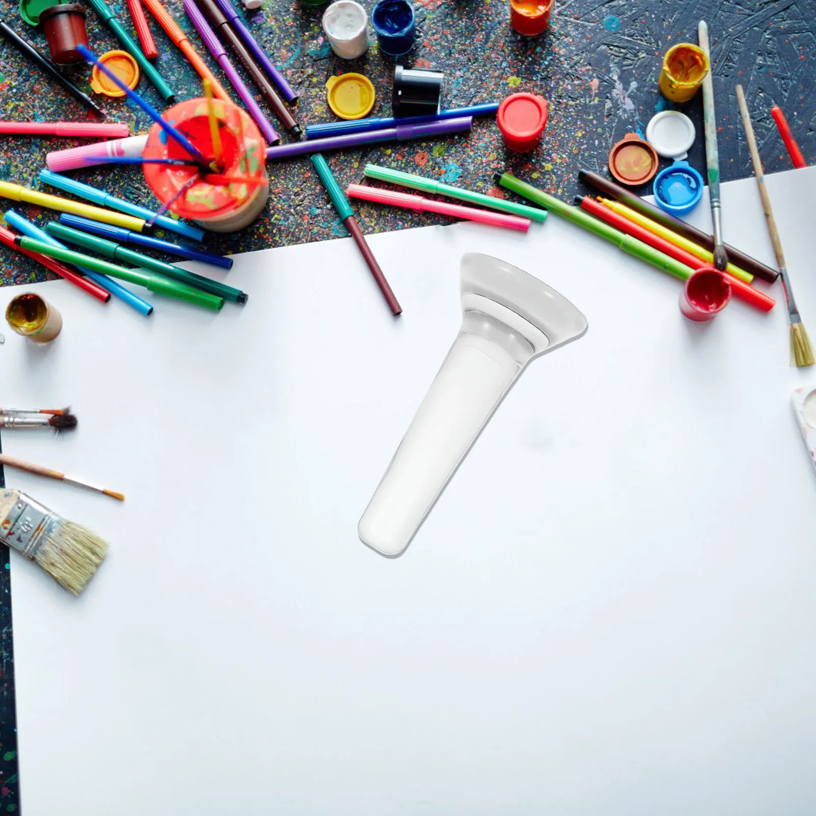 Clear Glass Muller for Grinding Mineral Pigments Into Fine Powder Ideal for Homemade Watercolor Oil Paint Mixing Art Craft
Clear Glass Muller for Grinding Mineral Pigments Into Fine Powder Ideal for Homemade Watercolor Oil Paint Mixing Art Craft