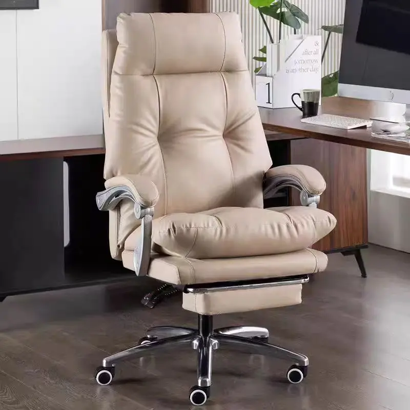 Wheels Ergonomic Office Chair Black Computer Arm Reclining Office Chair Massage Leather Cadeira Para Computador Home Furniture
Wheels Ergonomic Office Chair Black Computer Arm Reclining Office Chair Massage Leather Cadeira Para Computador Home Furniture